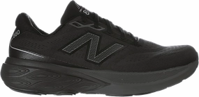 Quarter turn view Men's New Balance Footwear style name 880 V15 GTX Wide in color BLK/CRO. Sku: M880GB15-2E