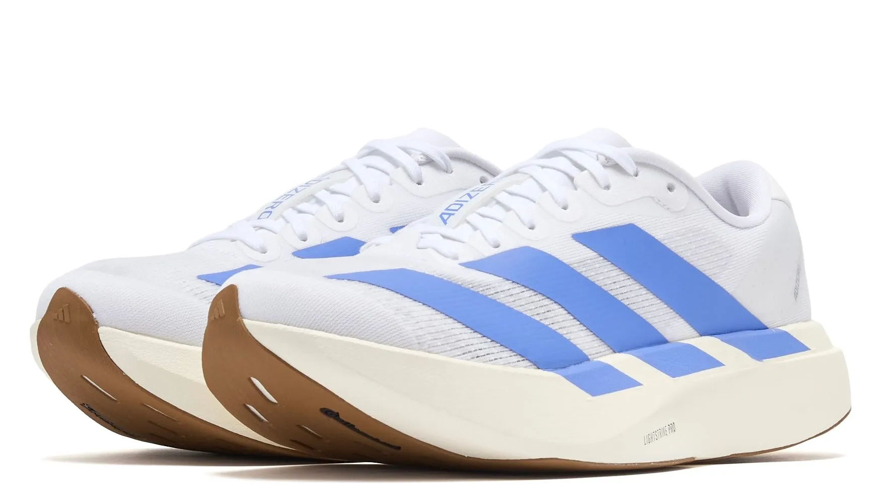 Sturdy Build adidas Adizero Evo SL White Blue Fusion (Women's)