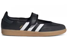 adidas Samba Jane Black White Gum (Women's) Leg Long