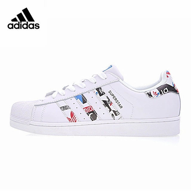 Adidas Clover SUPERSTAR Men and Women Skateboard Shoes Elastic Nordic Tone