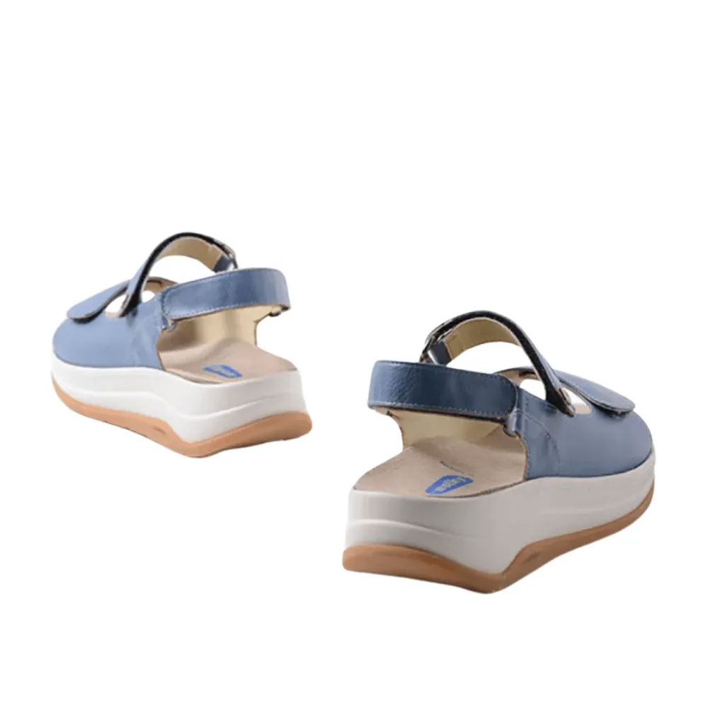 Adura | Biocare Vegan Leather | Sky Blue Dry Fast