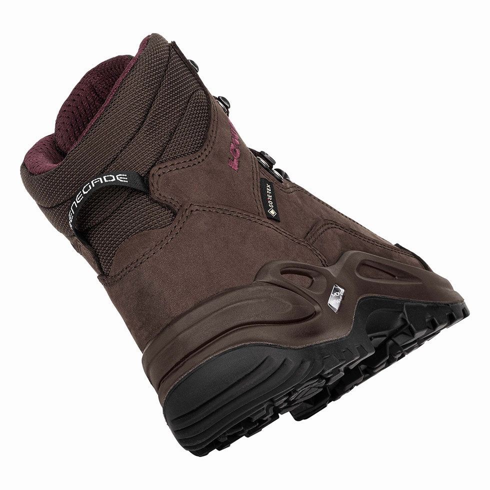 Travel Ready Strong Mood LOWA WOMEN'S RENEGADE GTX MID - ESPRESSO