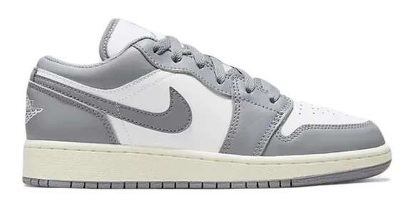 Air Jordan 1 Low Vintage Grey (GS) Wet Grip Short Trip