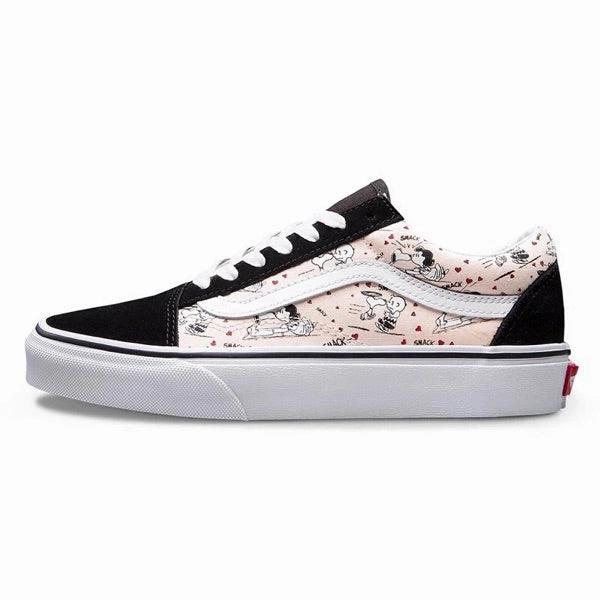Vans Women's Classic Old Skool Low-top Skateboarding Shoes Durable Build