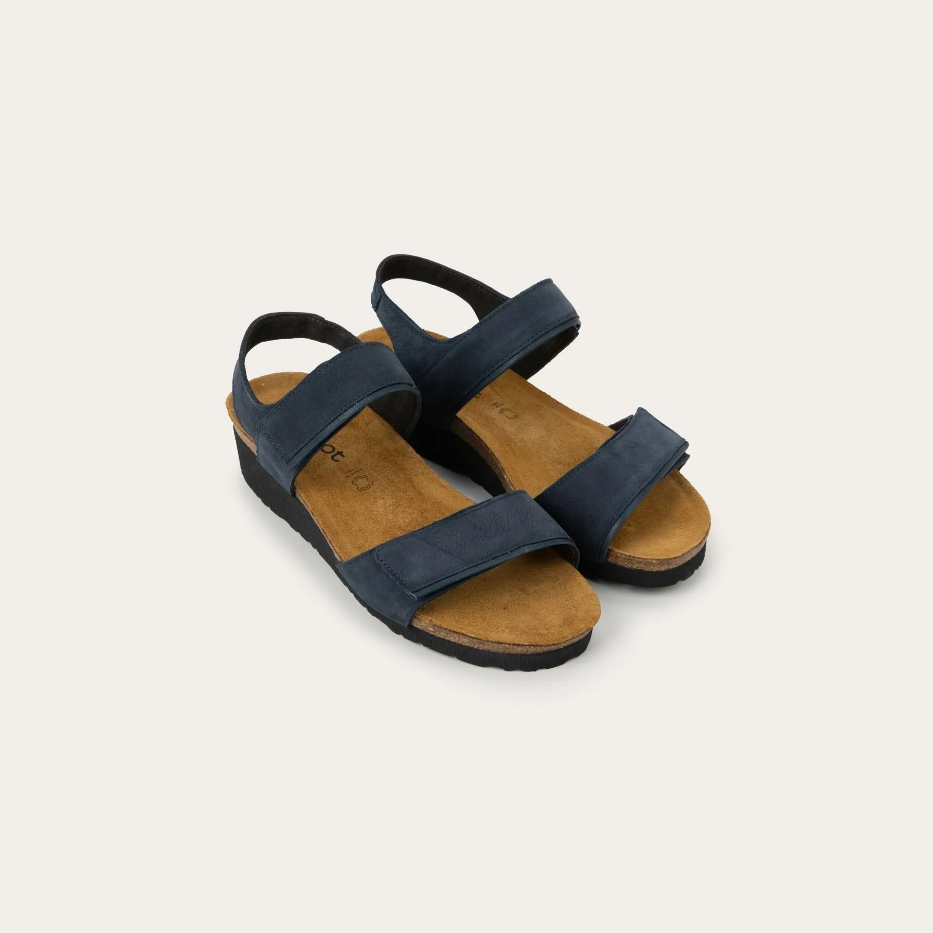 Aisha | Nubuck | Navy Velvet/Soft Ink Stylish Ventilation holes