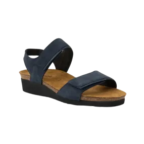 Aisha | Nubuck | Navy Velvet/Soft Ink Durable Build Height Plus