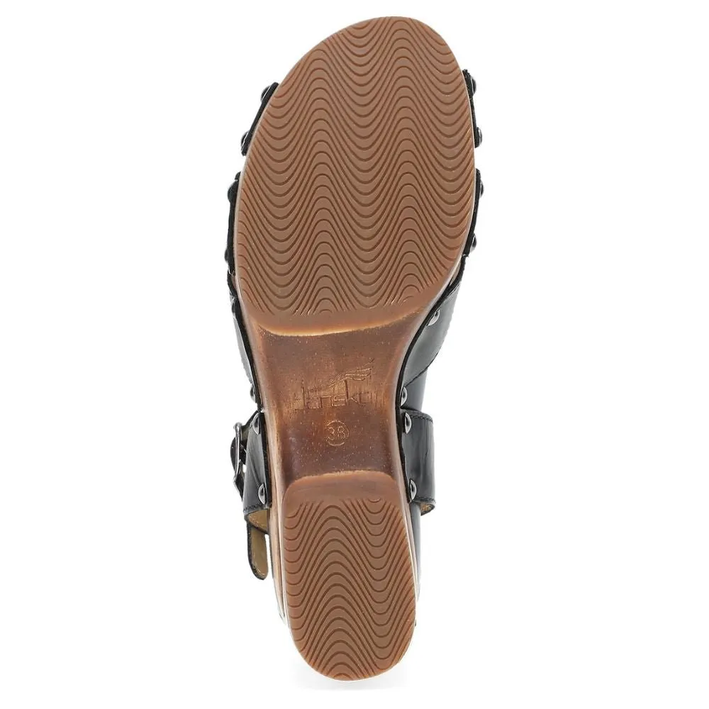 Alanna | Calf | Black - Sandals - Dansko