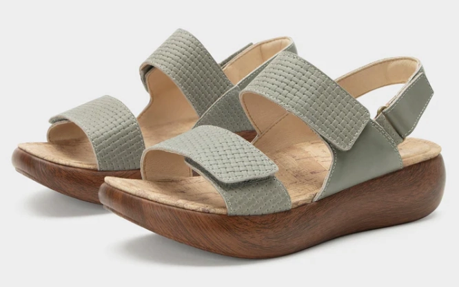 ALEGRIA BAILEE WOVEN - SAGE High-Comfort Fit