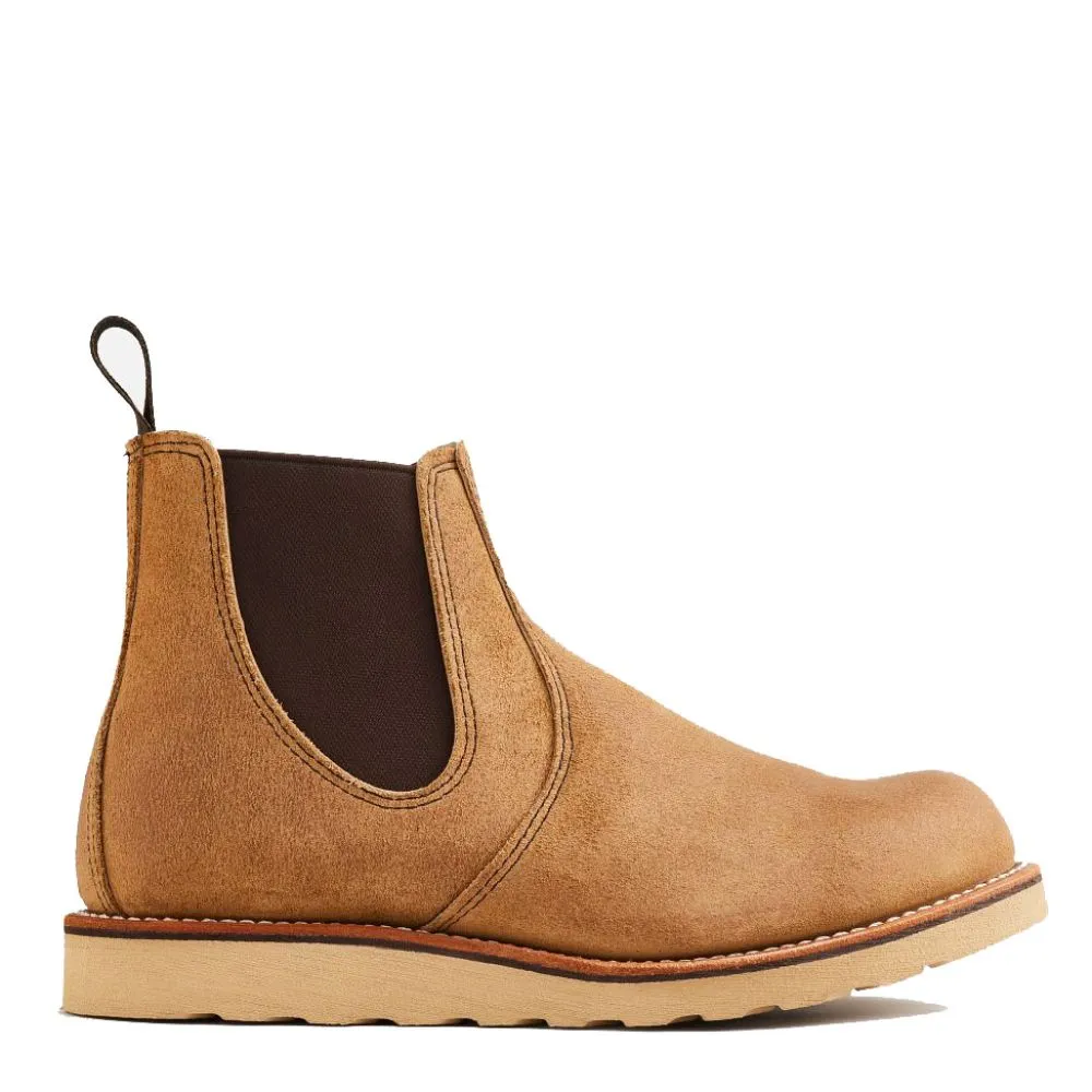 All Function Red Wing Men's Classic Chelsea 3192 in Hawthorne Muleskinner Leather (D Width) Silent Glam