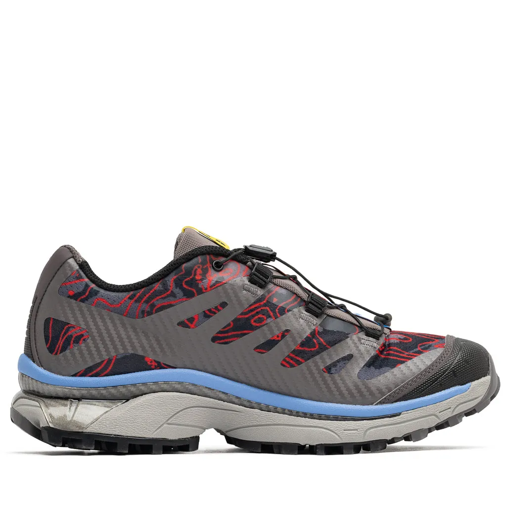 Salomon XT-4 Topography - Black/Plum Kitten suitable for experts balance and coordination running shoe help