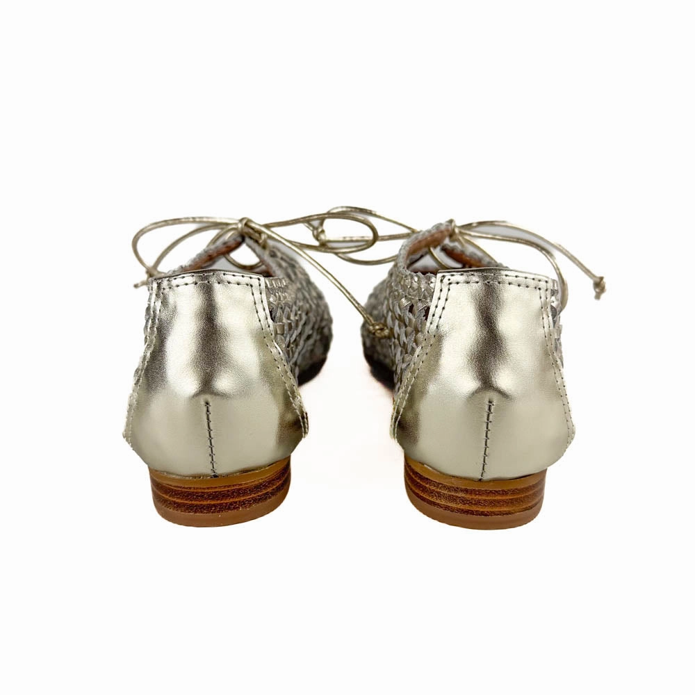 Trendy Style All Black - Woven Tie Lady (Gold)