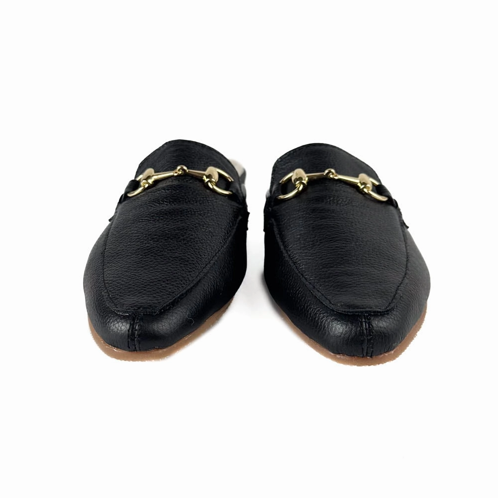 All Black - LL Shearling Mule (Black) Stream Glow