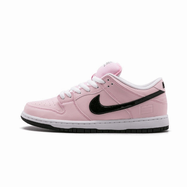 Nike Dunk SB Elite Pink Box Breathable Women's Skateboarding Shoes Strong Grip Cross Road