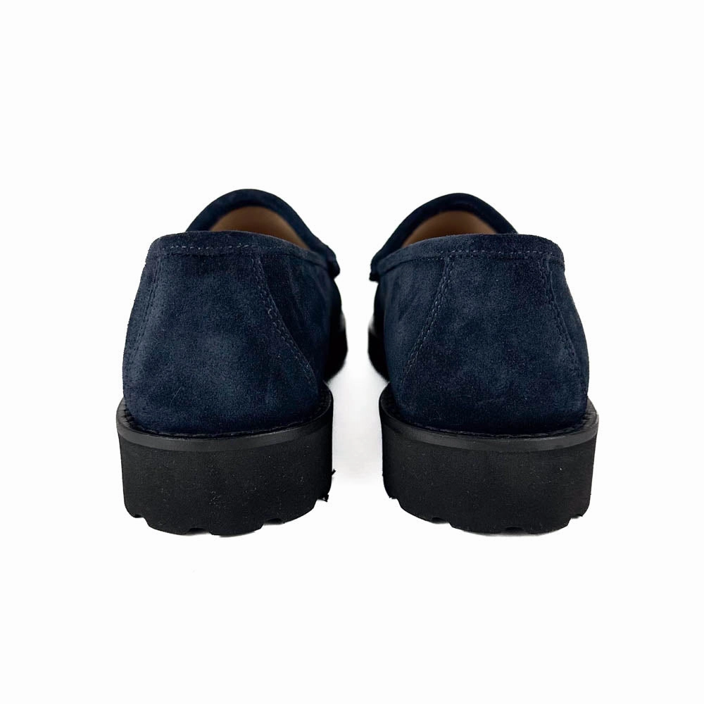 Simple Comfort Ann Mashburn - Lug Sole Loafer (Navy Suede)