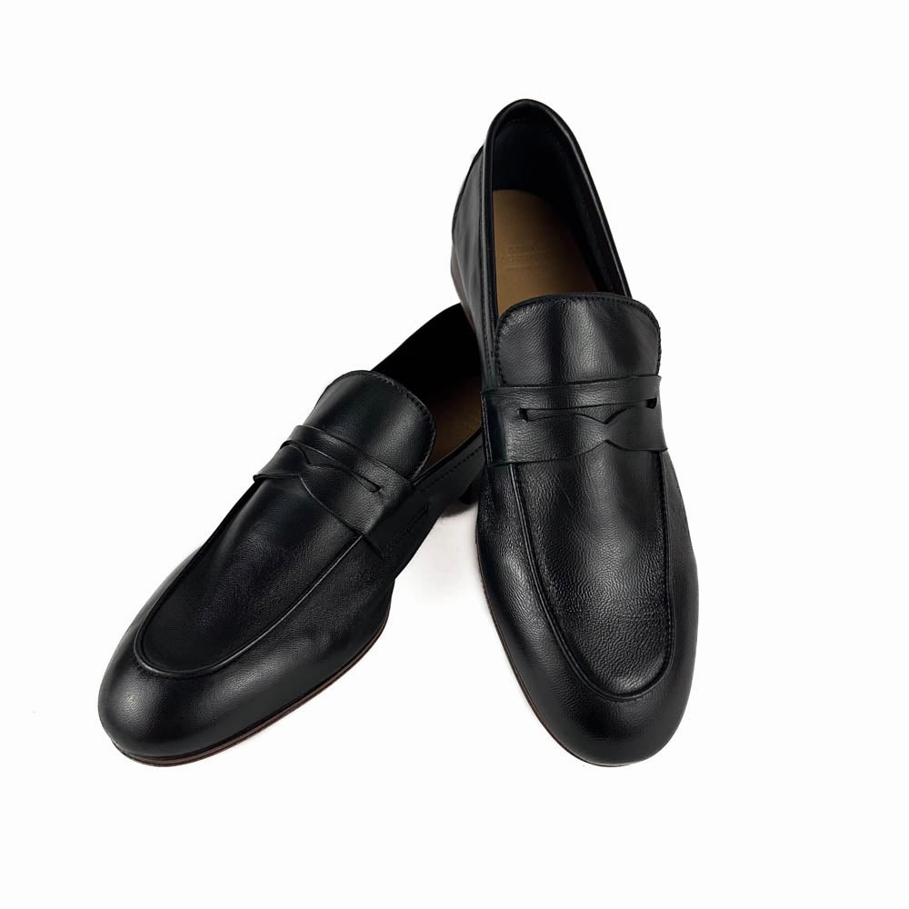 Storm Sky Ann Mashburn - Mia Loafer (Black Leather)