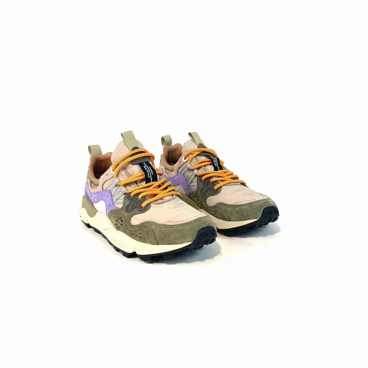 Flower Mountain - Yamano 3 Sneaker (Militare - Taupe - Violet) Day Out All-purpose stability