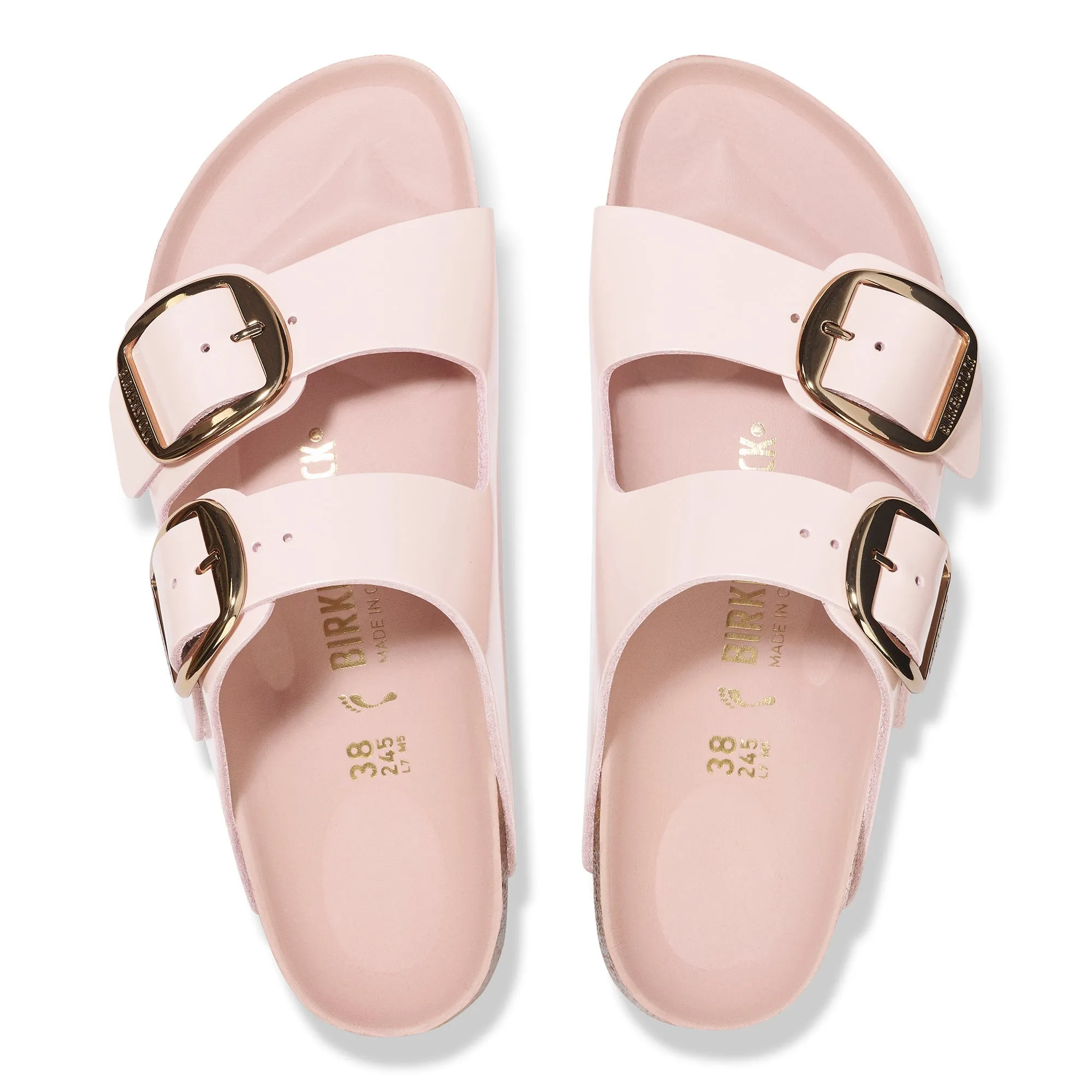 Reinforced toe Fashion Icon Arizona Big Buckle | Leather | Rose