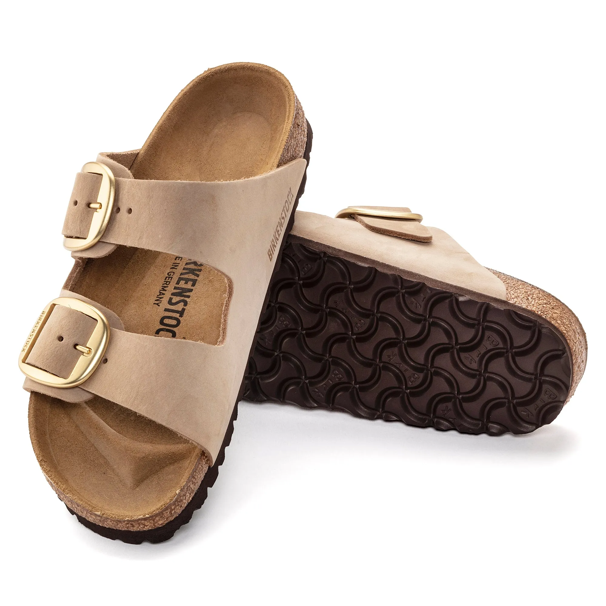 Arizona Big Buckle | Nubuck | Sandcastle Ankle wrap Virtual Step