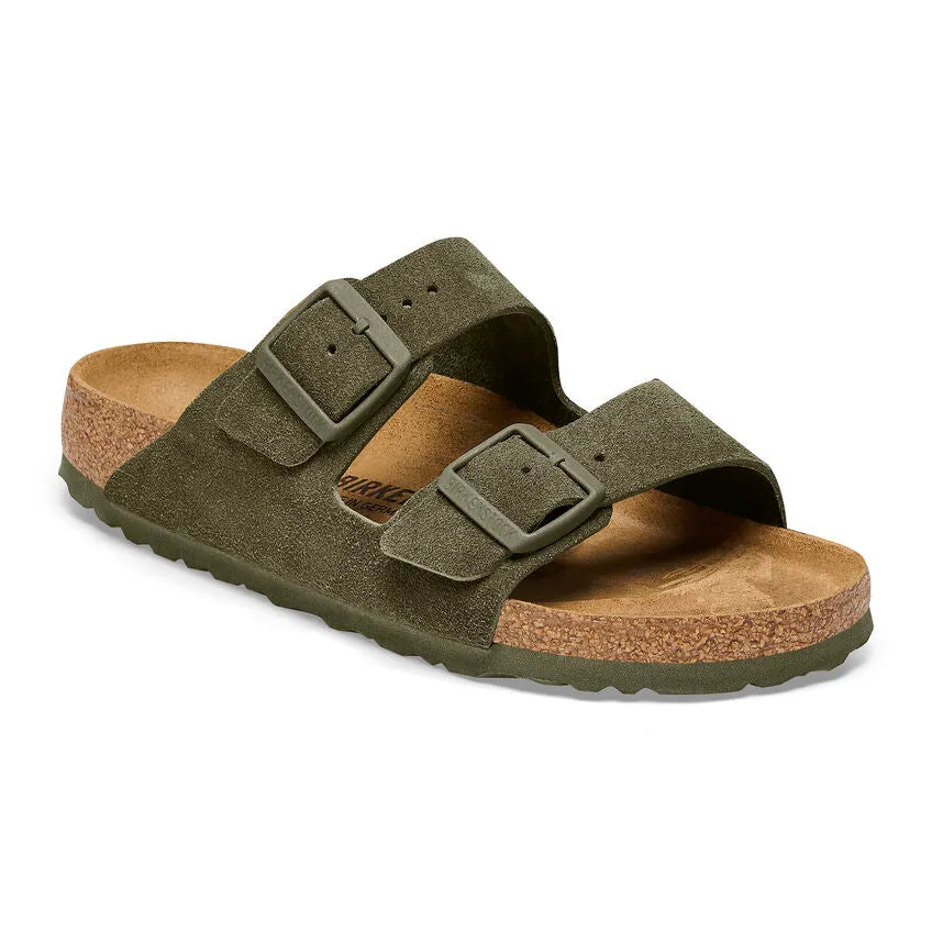 Casual Footwear for Active Life Arizona Classic Footbed : Thyme Suede