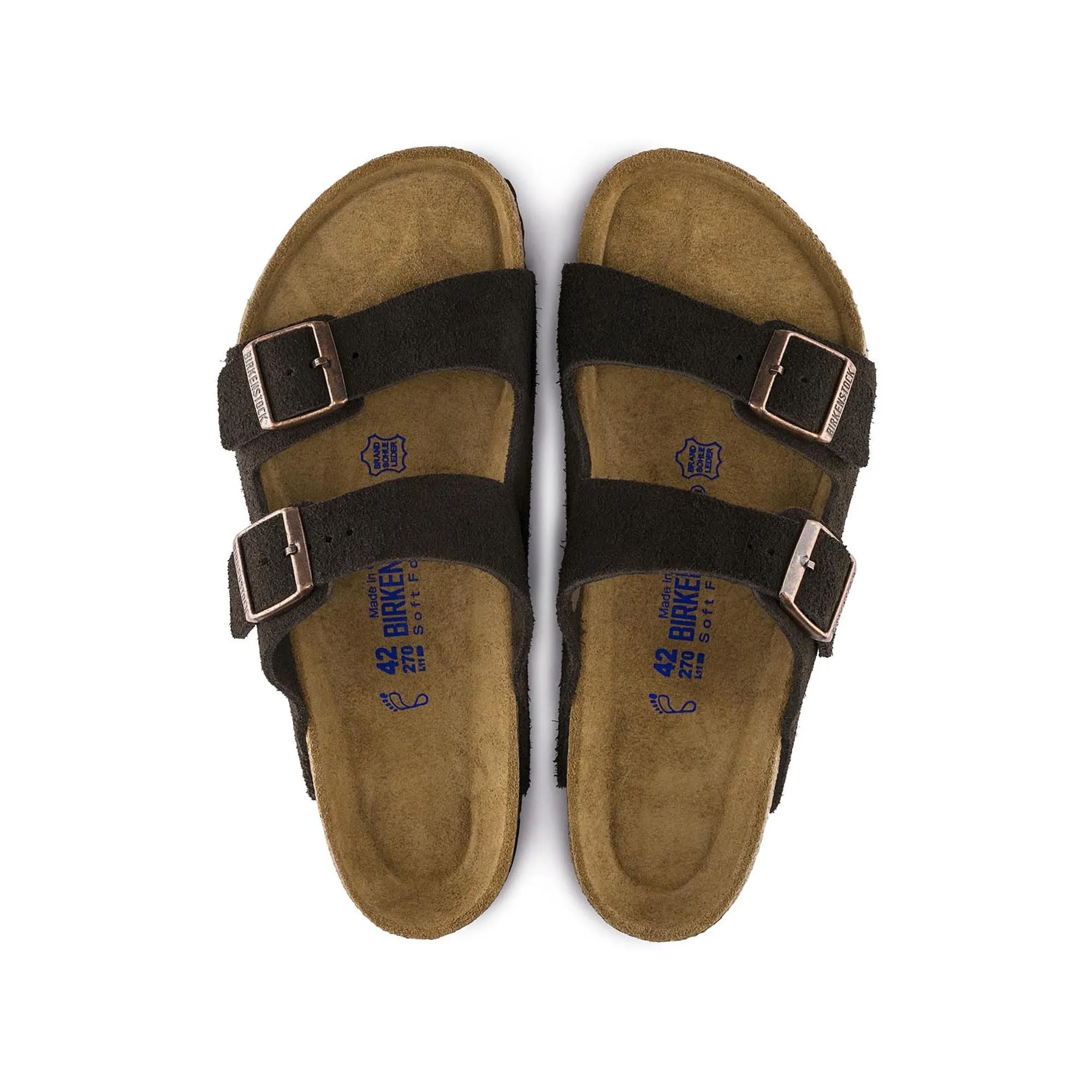 Park Friendly Multi Use Arizona Soft Footbed : Mocha Suede