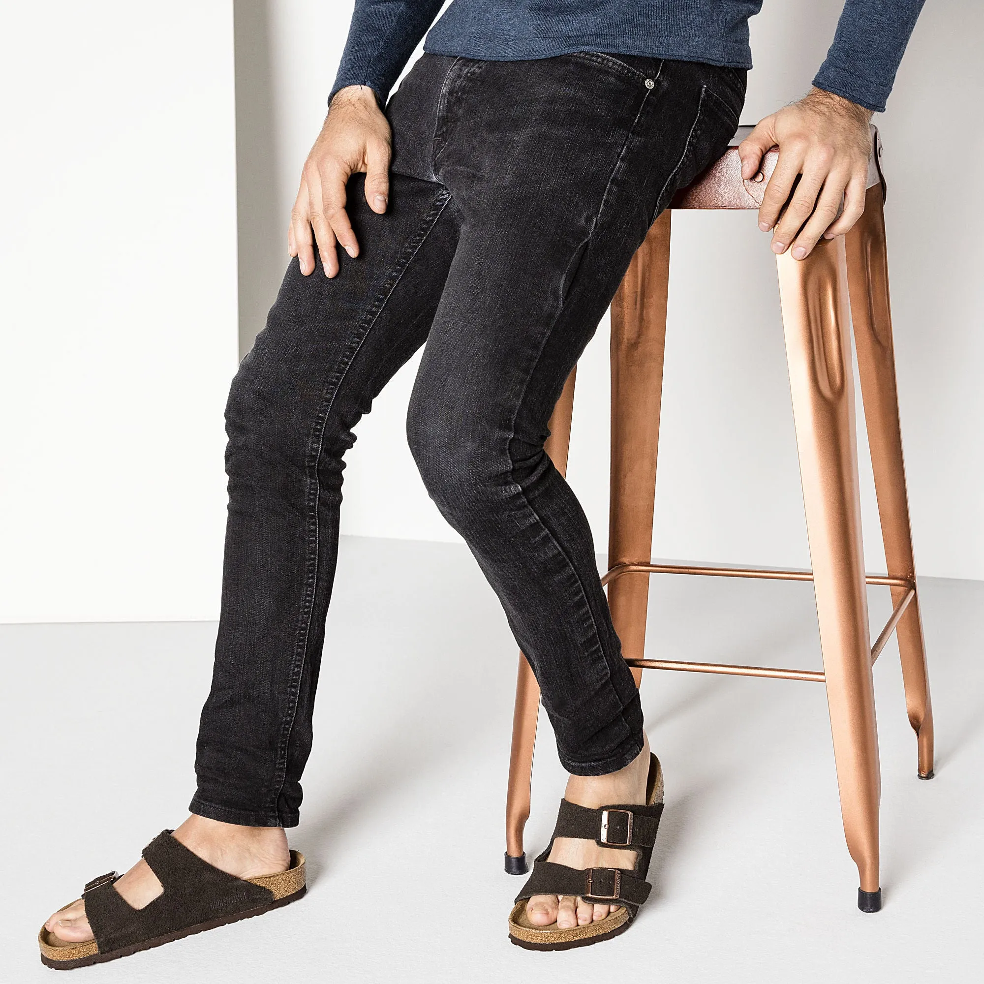 Comfortable Walk Arizona Soft Footbed : Mocha Suede