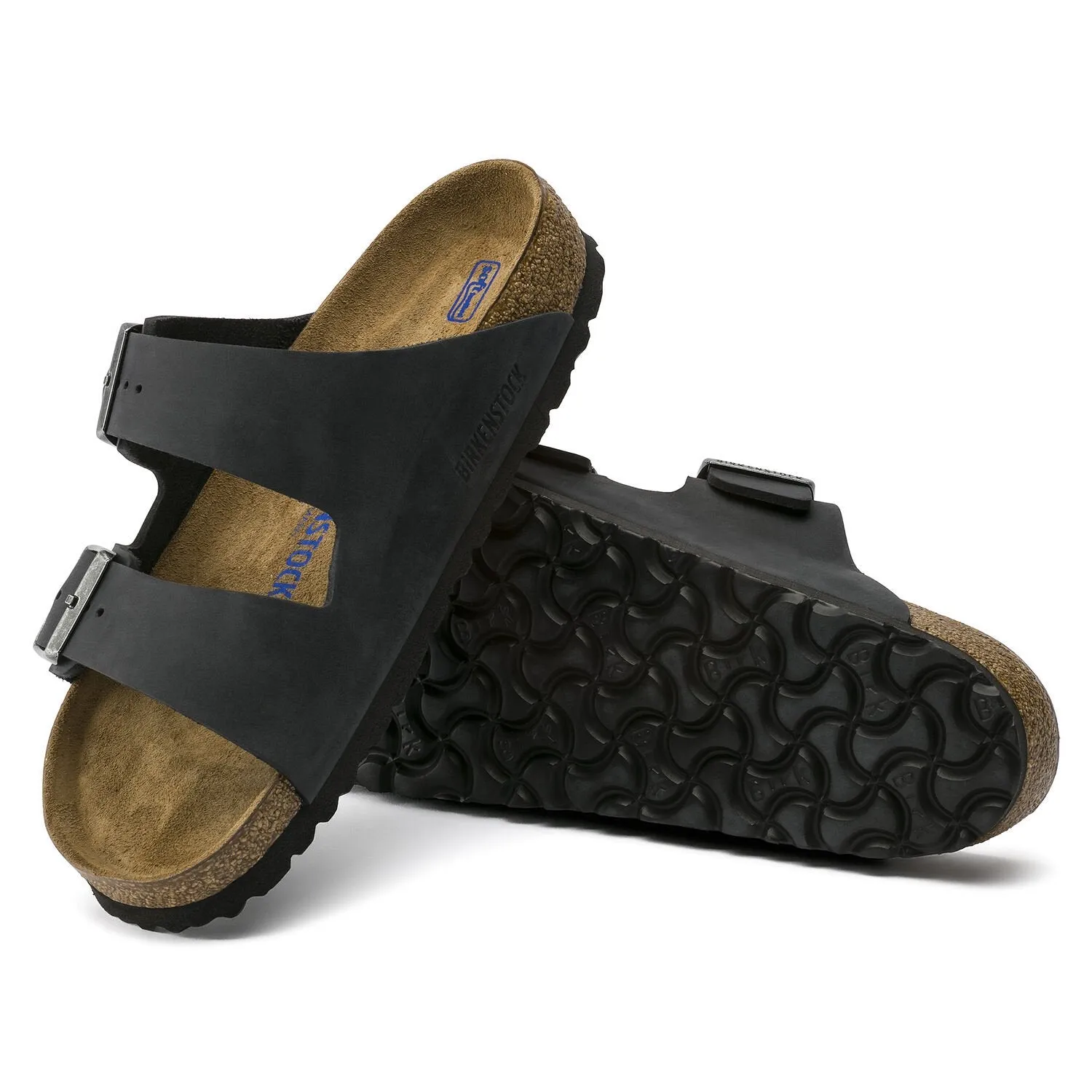 Reinforced Arizona | Soft Footbed | Oiled Leather | Black