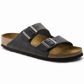 Outdoor shoes Stay Light Arizona Classic Footbed : Black Oiled
