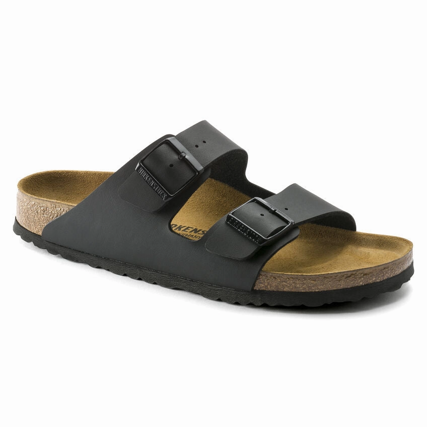 Arizona Classic Footbed : Black Synthetic No-Fuss Wear