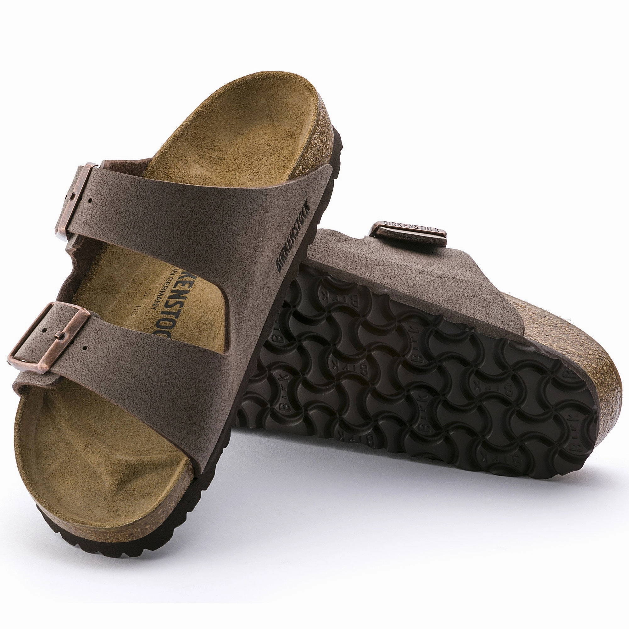 Arizona Classic Footbed : Mocha Synthetic Light Trail