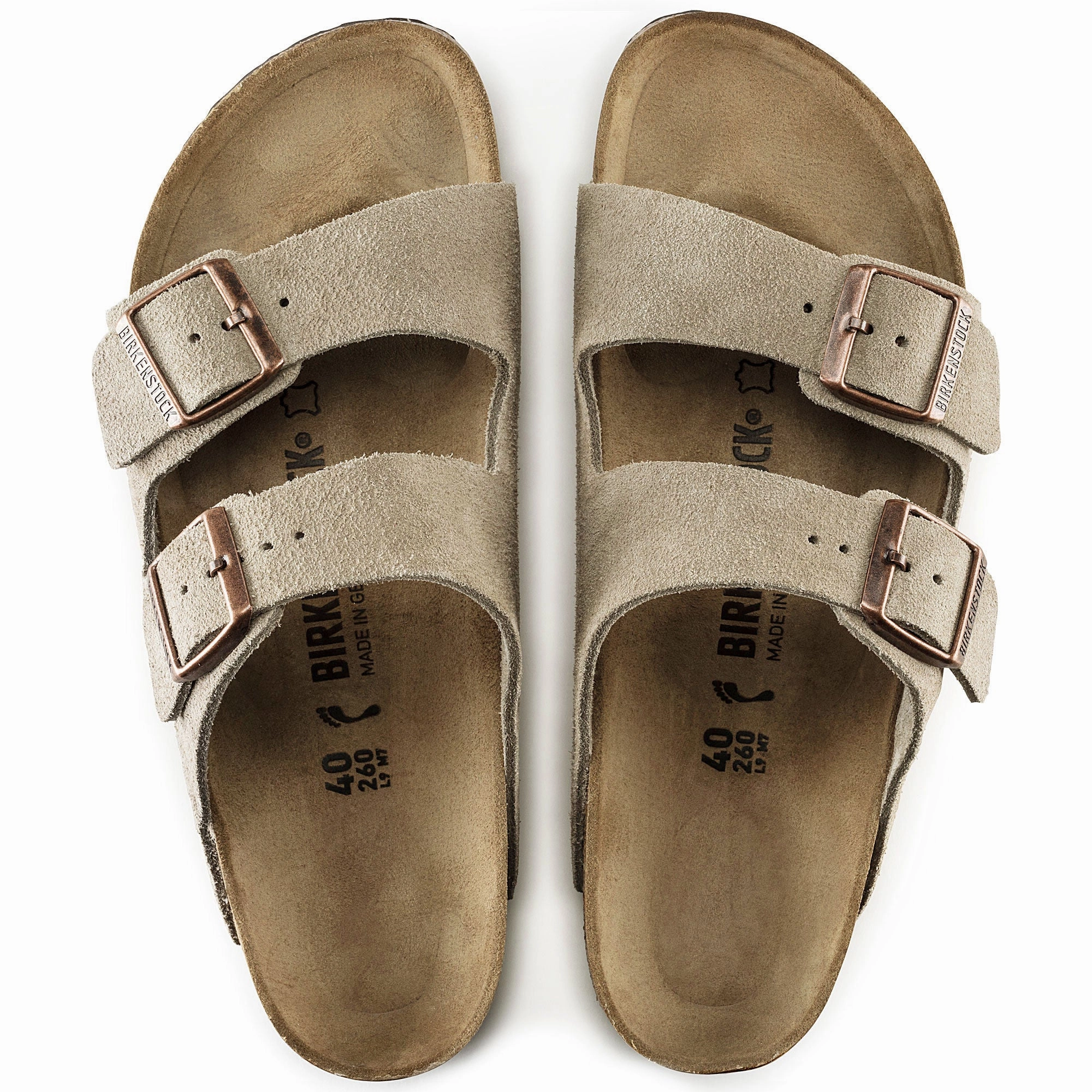 Bare Feel Arizona Classic Footbed : Taupe