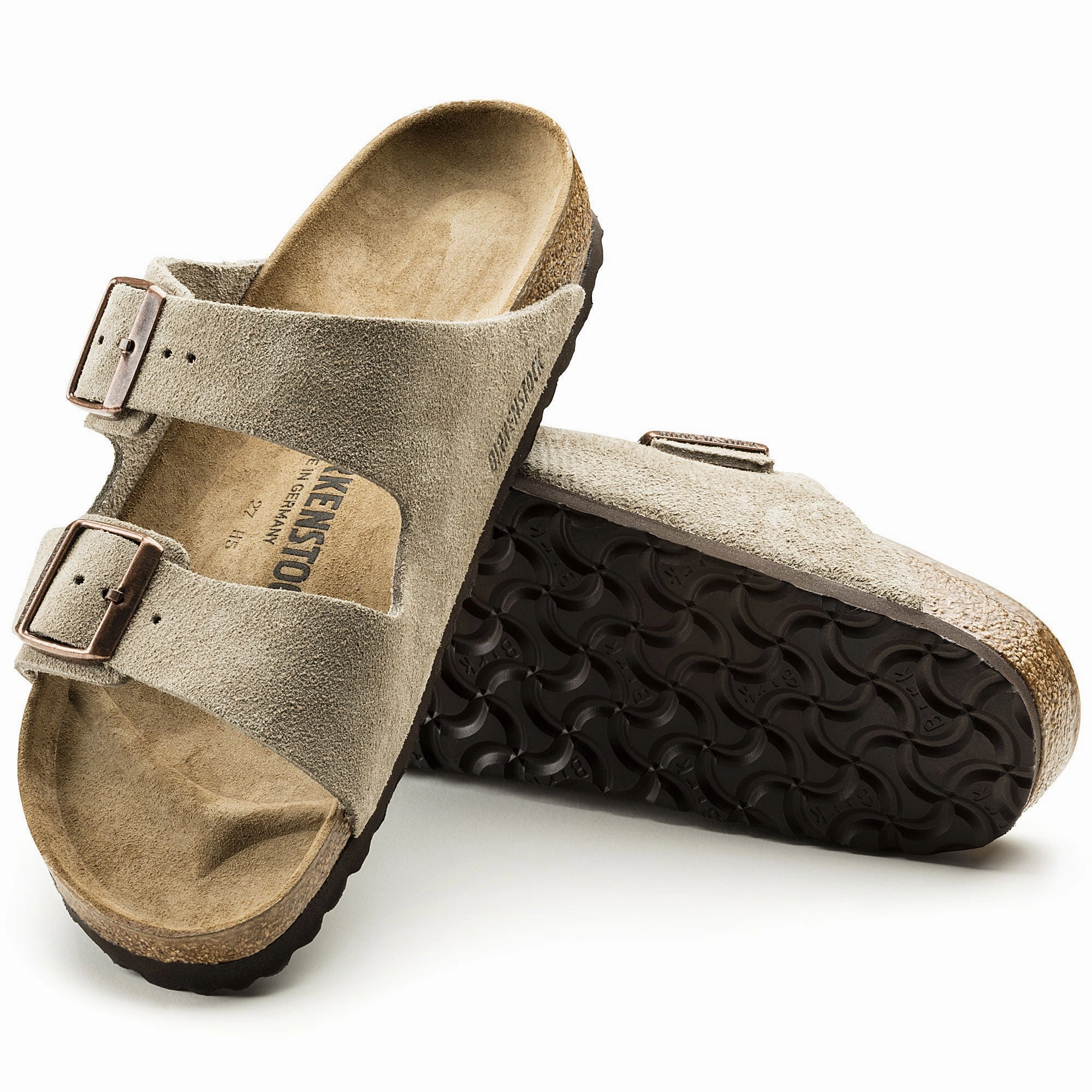 Breathable Flip-flops Minimal Feel Arizona Classic Footbed : Taupe