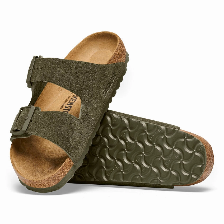 Arizona Classic Footbed : Thyme Suede Step In