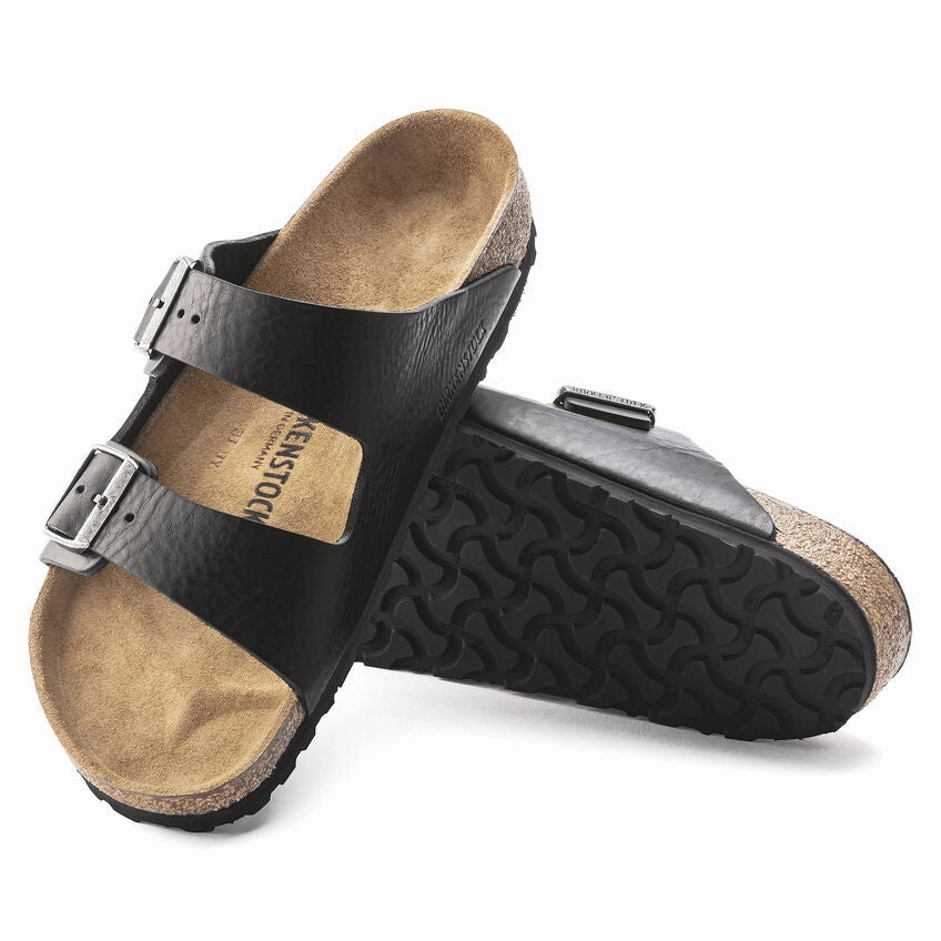 Arizona Classic Footbed : Vintage Black Grip Relax Mode