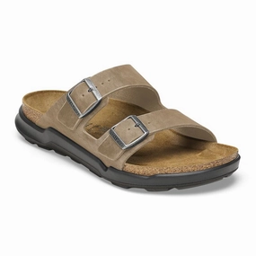 Relaxed Look Summer Travel Footwear Arizona Rugged Men's : Tobacco