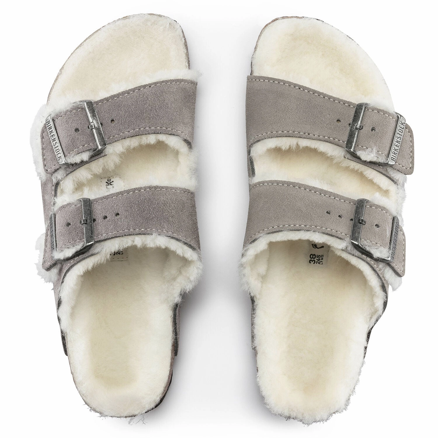 Comfortable Footwear Urban Chill Arizona Shearling : Stone Coin