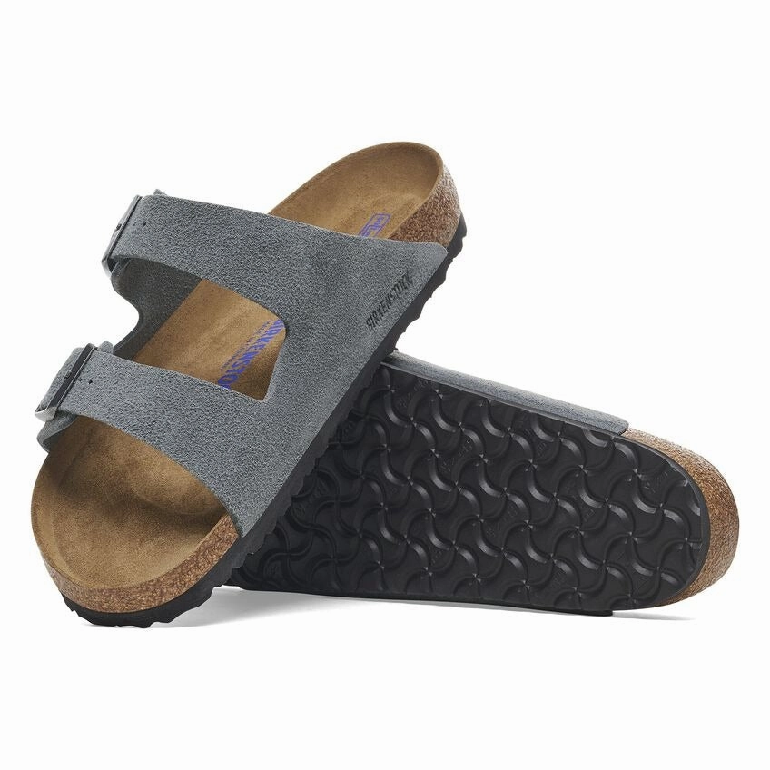 Arizona Soft Footbed : Basalt Gray Trendy Vacation Sandals