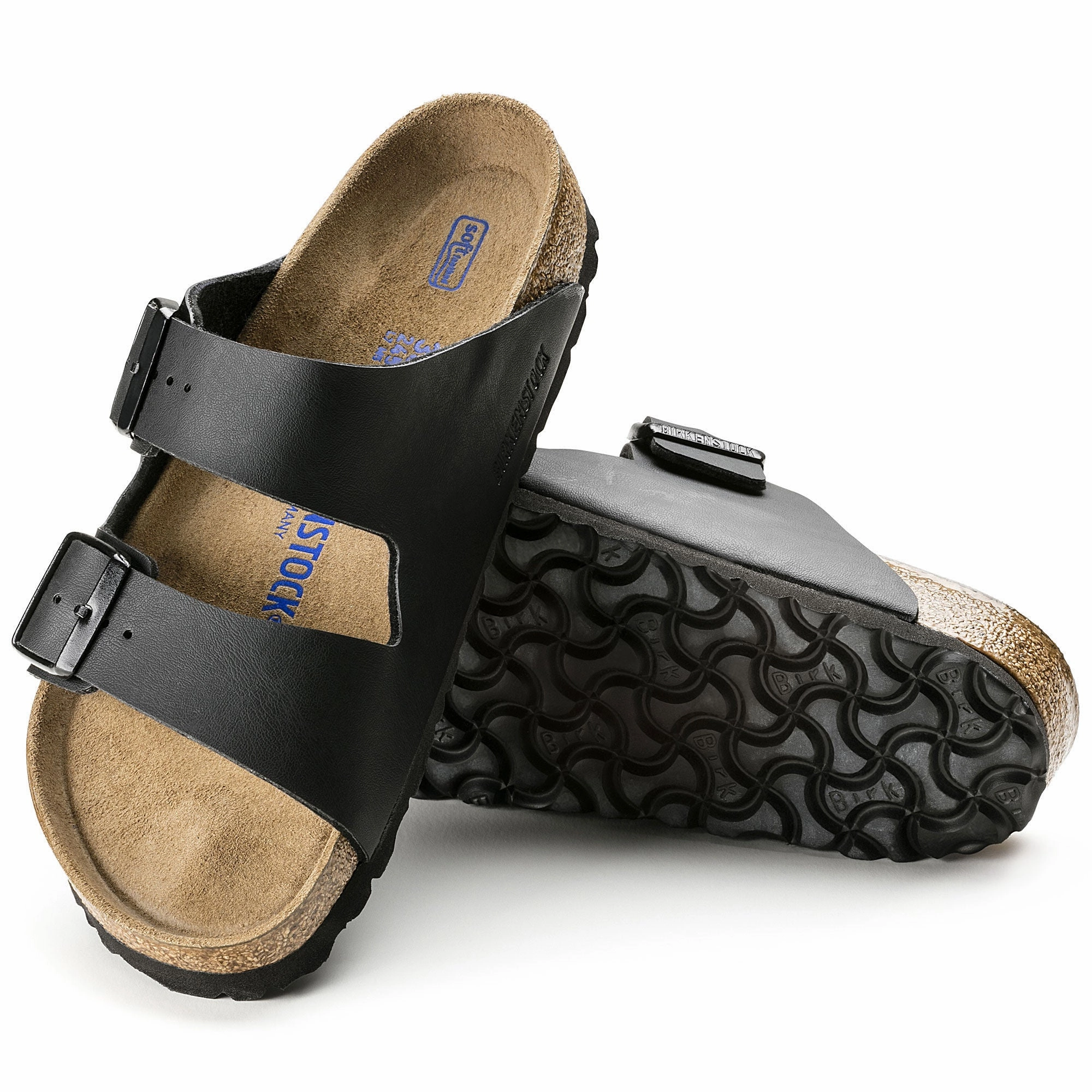 Flex form Arizona Soft Footbed : Black Synthetic