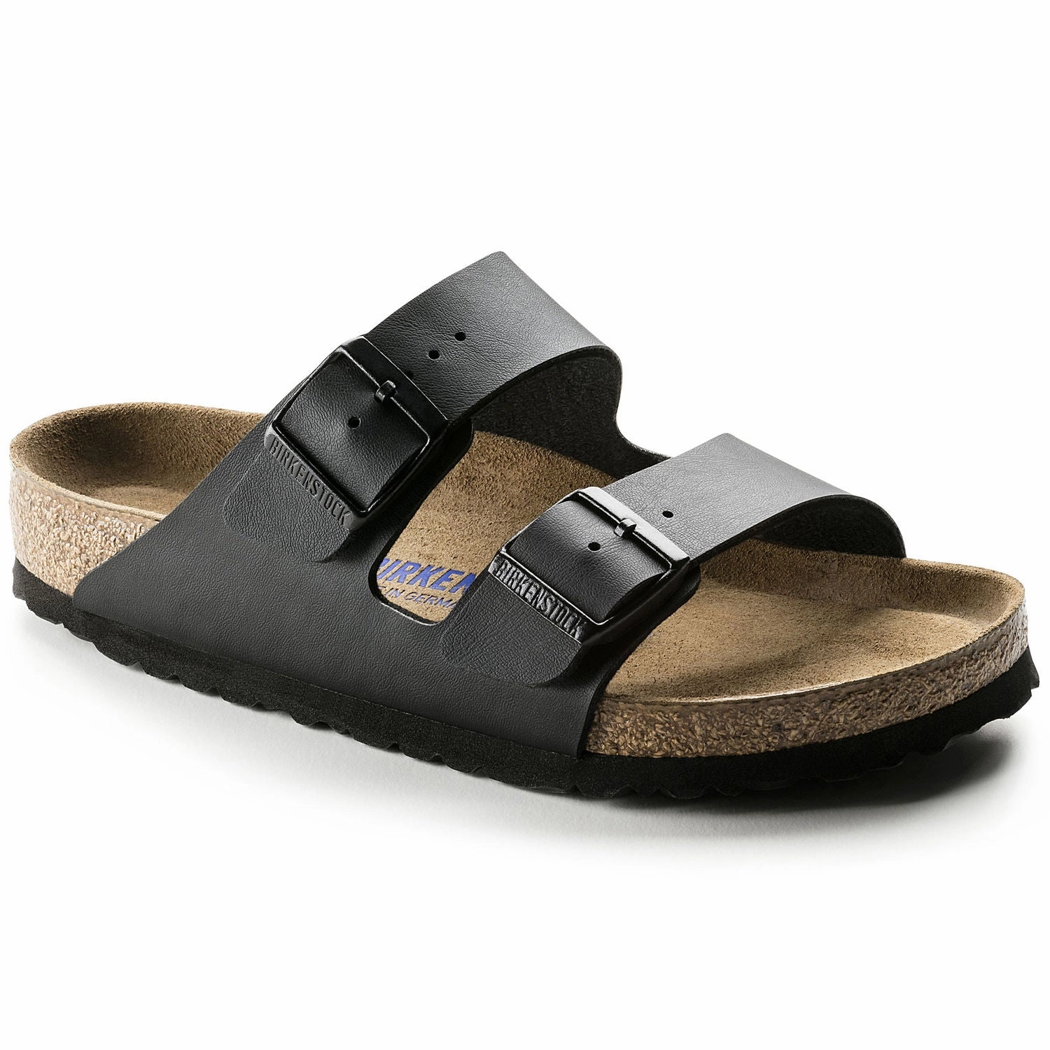 Arizona Soft Footbed : Black Synthetic Wave Fun