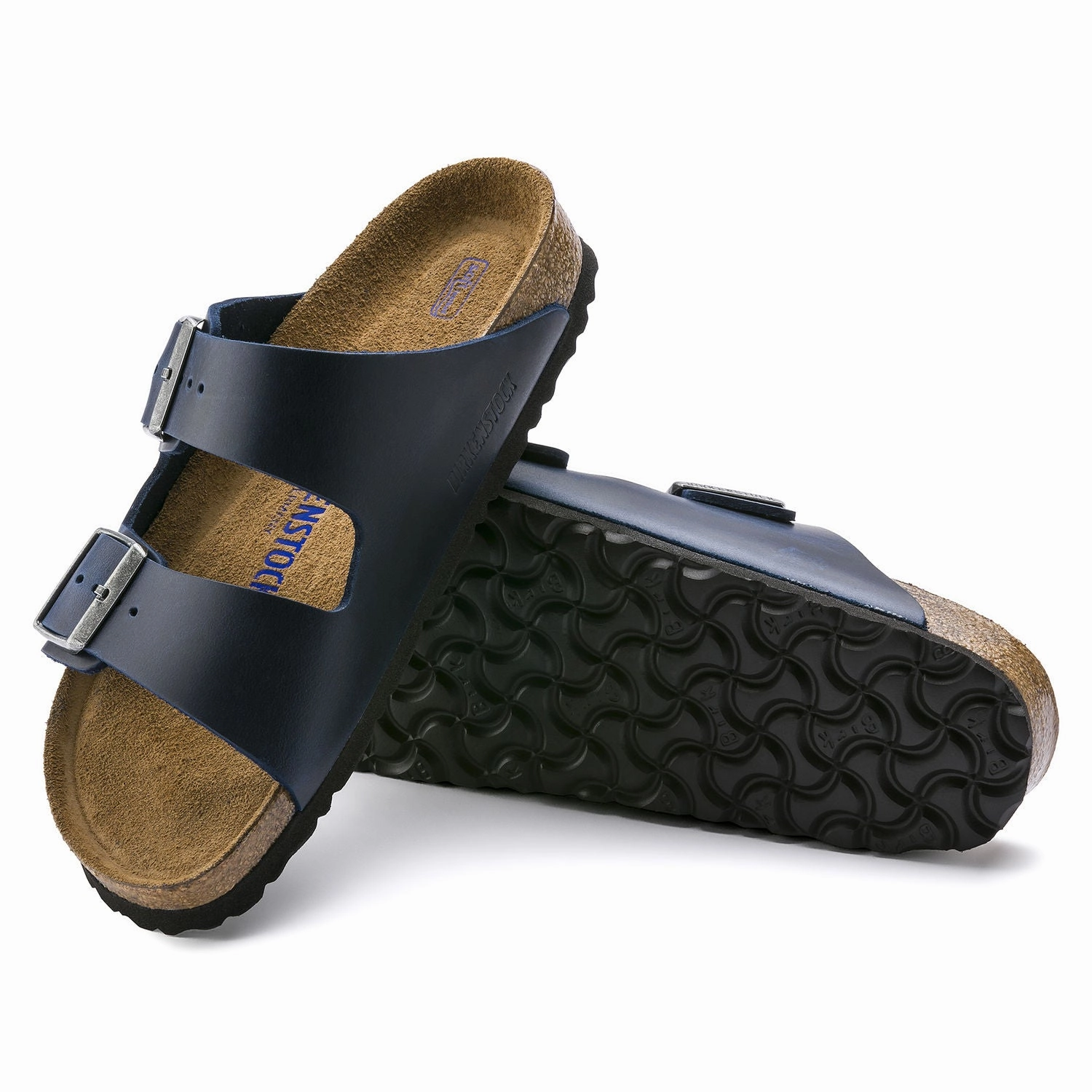 Arizona Soft Footbed : Blue Oiled Sunny Mood