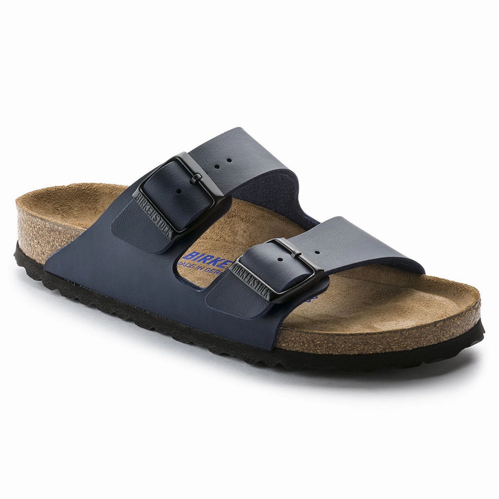 Comfortable Adventure Shoes Arizona Soft Footbed : Blue Synthetic