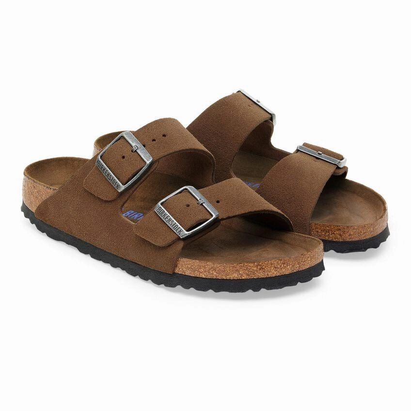 Arizona Soft Footbed : Dark Tea Open Toe