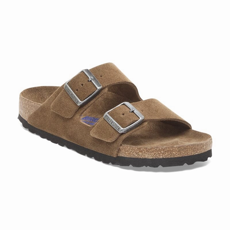 Ribbon Tie ethnic touch Arizona Soft Footbed : Dark Tea