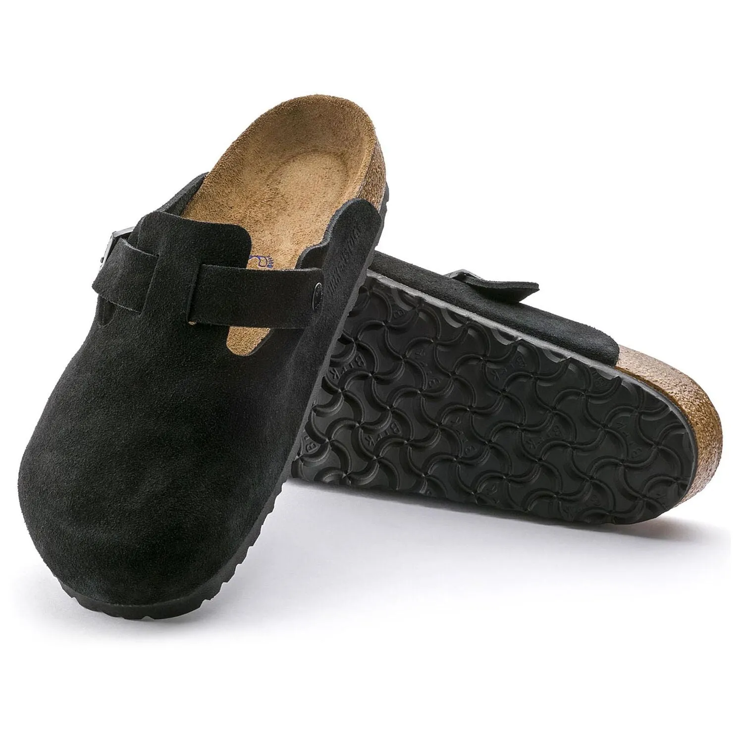 Spring Jump Boston | Soft Footbed | Suede | Black