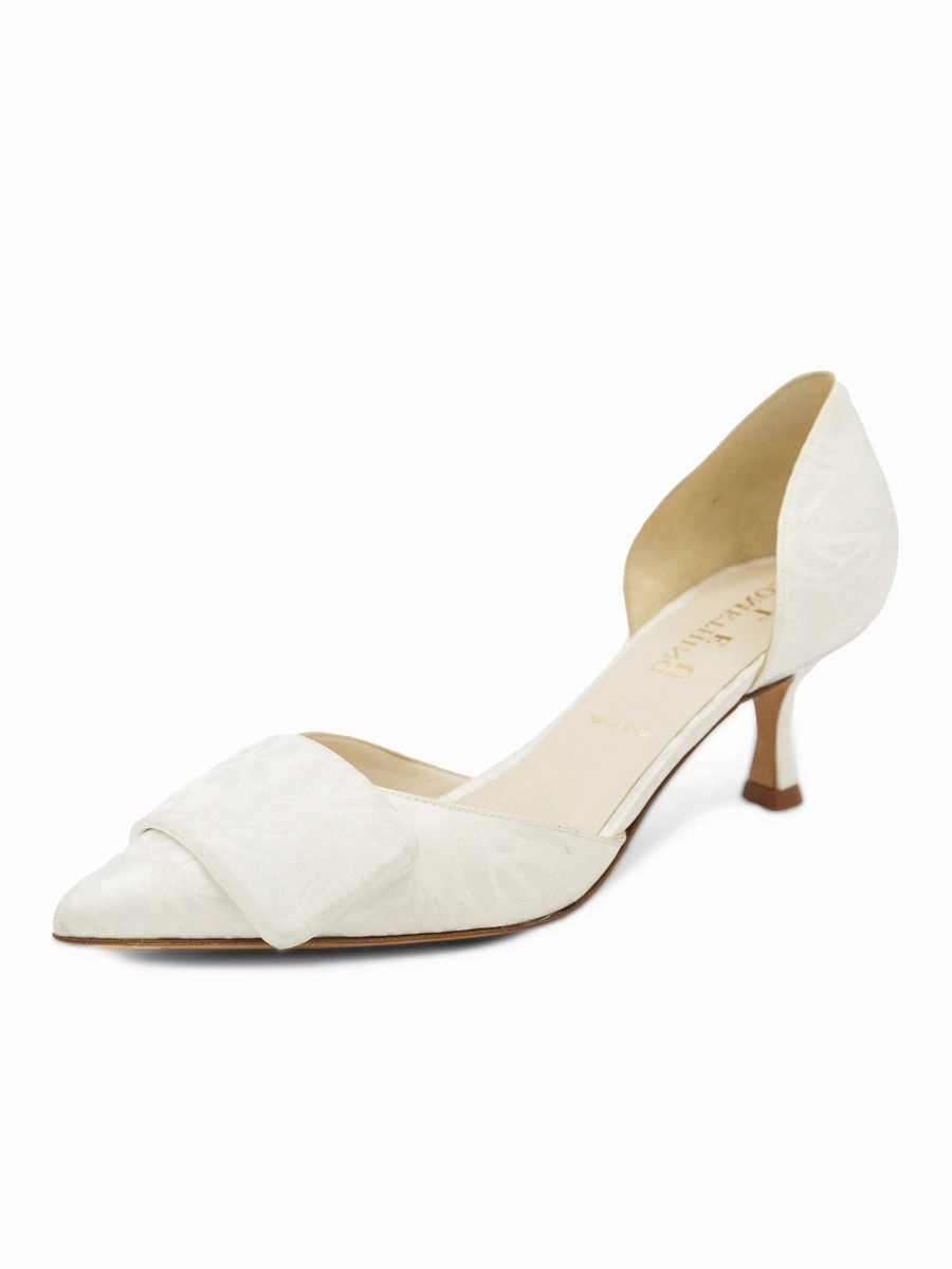 Unique Style Modern Edge Sloane d'Orsay Kitten Heel