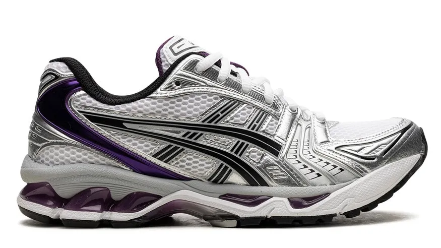 ASICS Gel-Kayano 14 White Dark Grape (Women's) City Pace