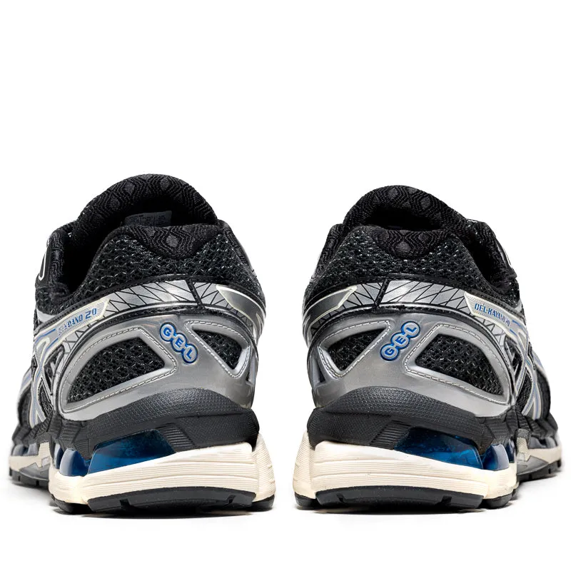 Asics Gel-Kayano 20 - Black/Pure Silver Comfortable Toe Support Gear
