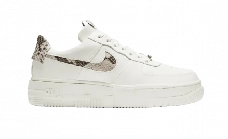 Canvas Street Edge Air Force 1 Pixel Snakeskin