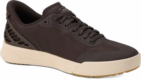 Quarter turn view Men's Kizik Footwear style name Austin in color MOLE/WCGRY. Sku: MAUS2501