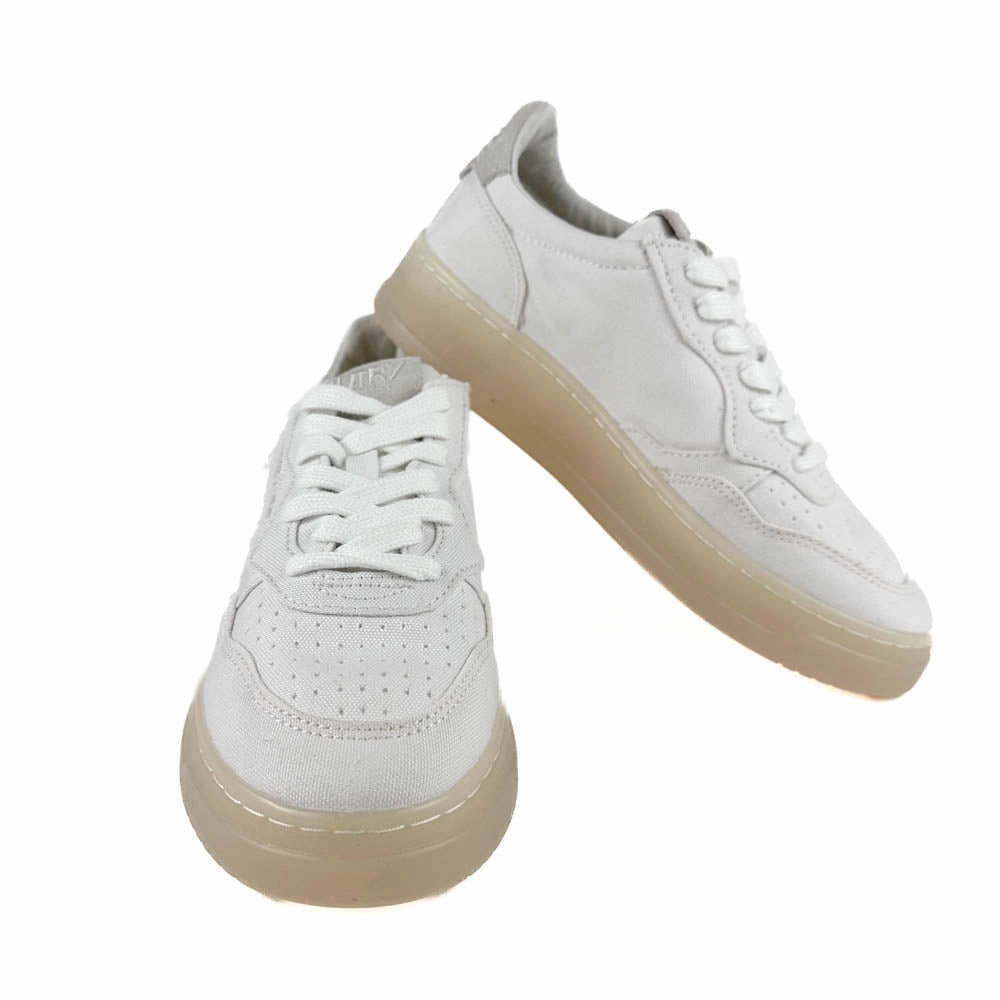 Autry - Medalist Low AULW CA15 (Canvas White) Slim performance Road Running