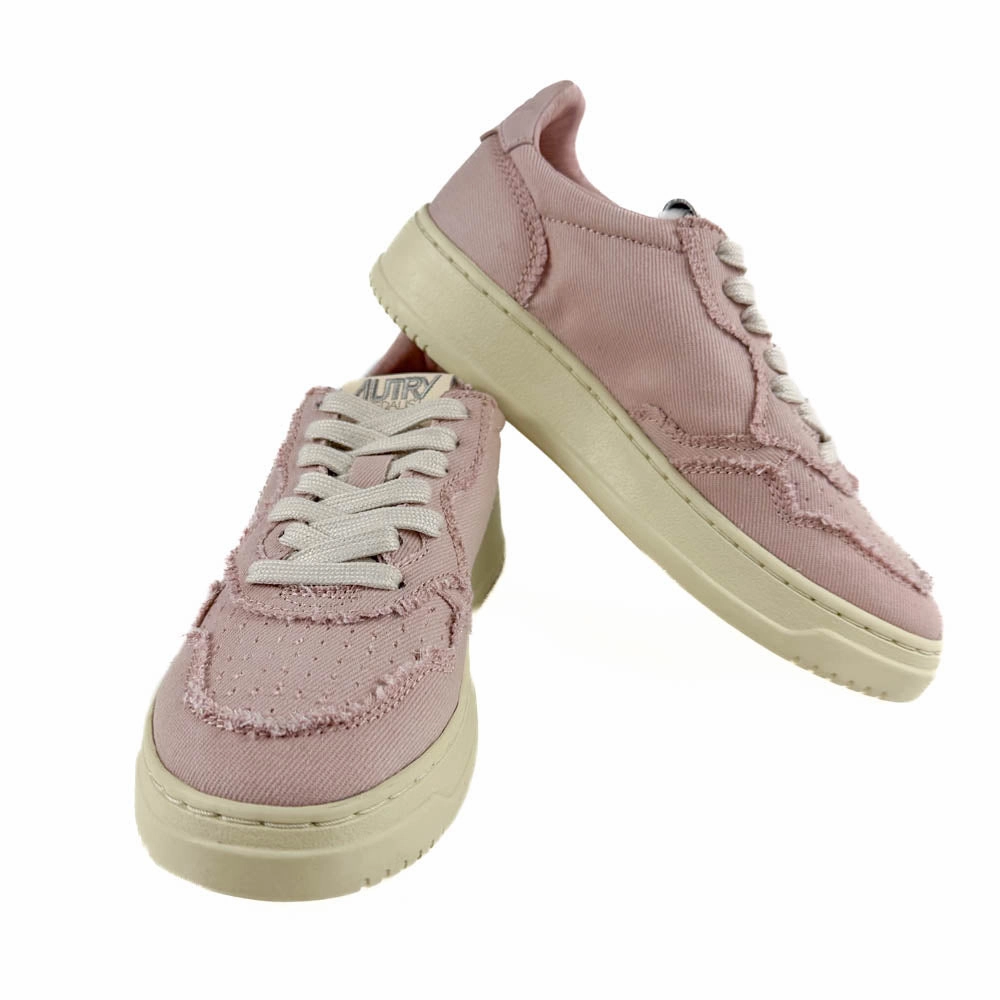 Autry - Medalist Low AULW DE01 (Denim Peach Whip) Walk Fit Quick Motion